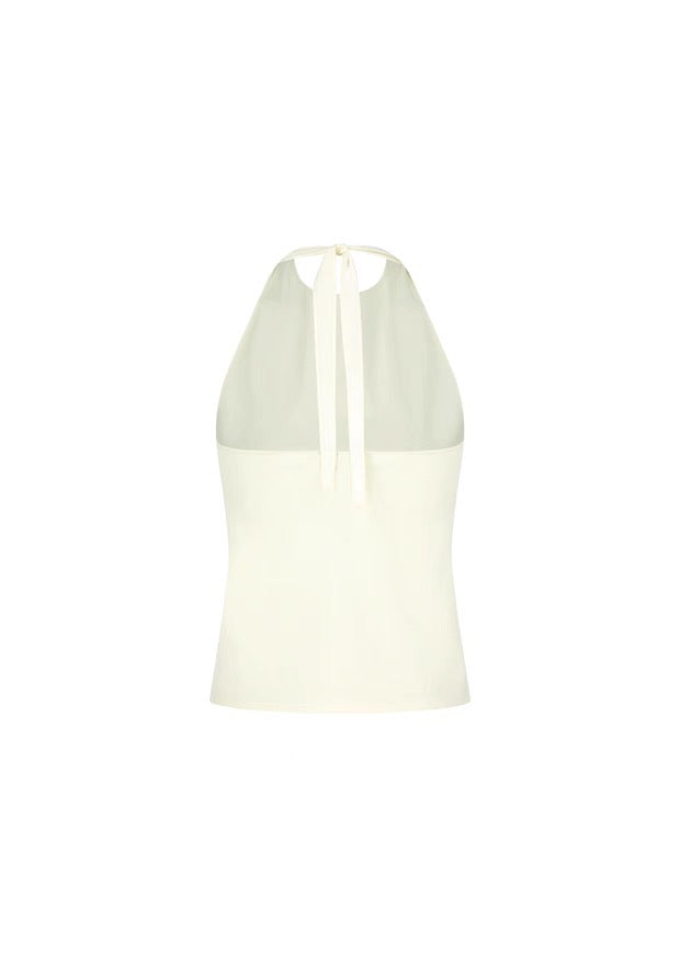 26春夏 JERSEY HALTER NECK TOP