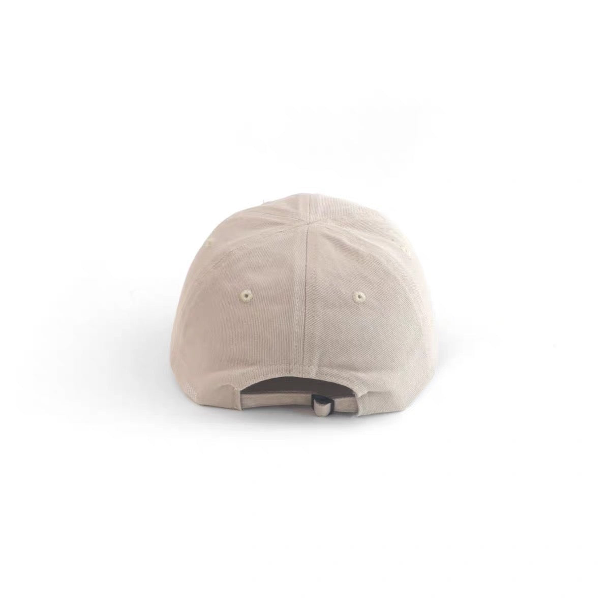 24早秋 logo立体刺绣帽檐破洞软顶棒球帽