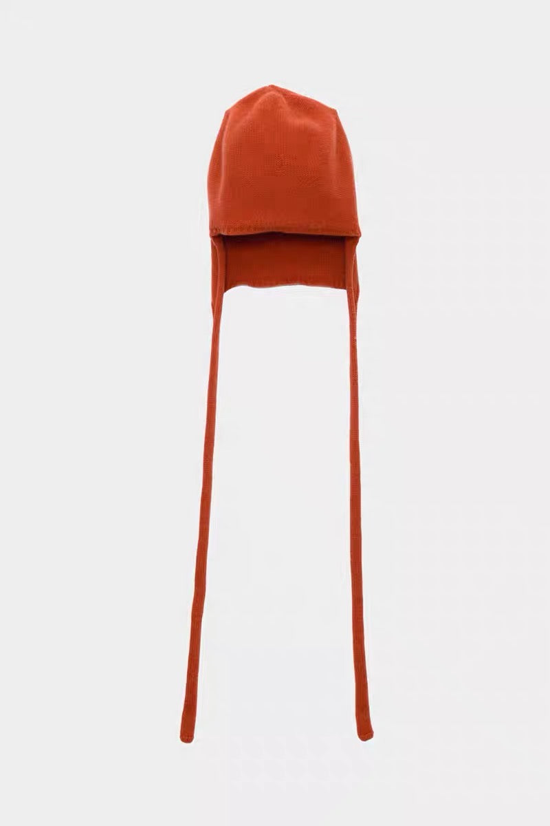 25早秋 TIER HOOD 系带羊绒帽