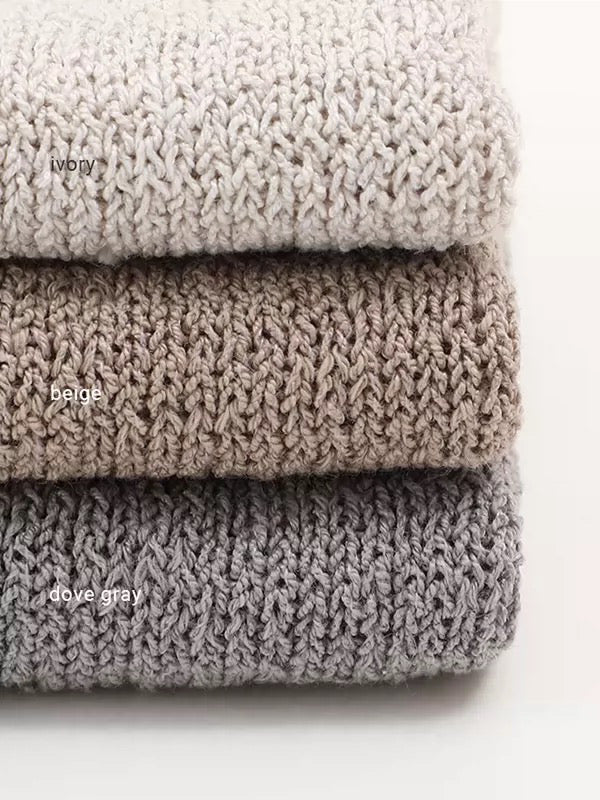 26春夏 cotton linen pullover