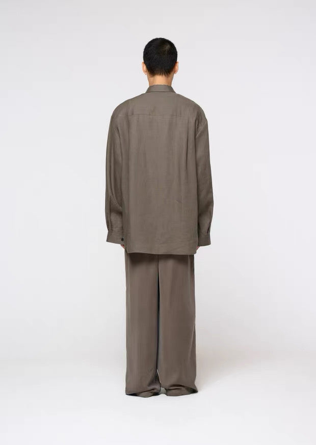 26春夏 LINEN OVERSIZED SHIRT