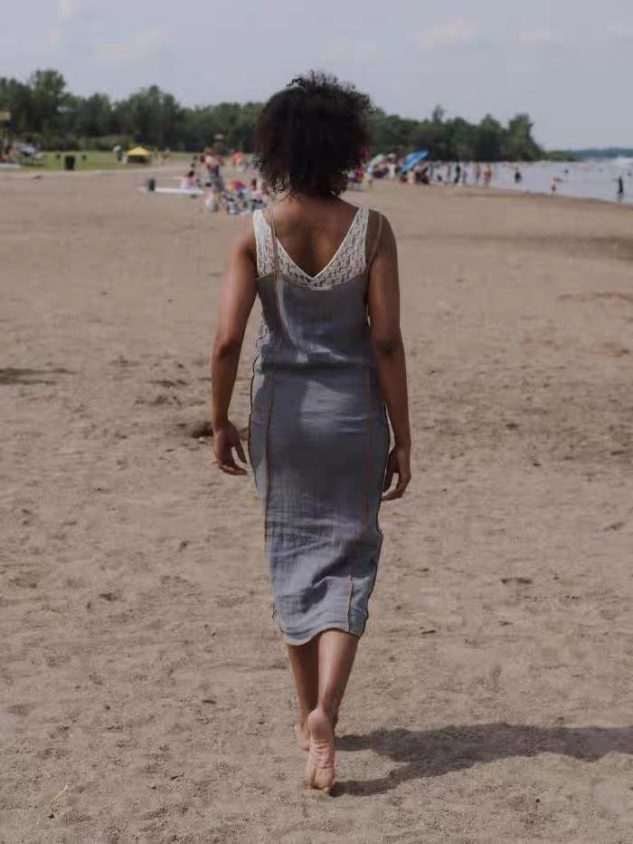 25早春 SHOK SLIP DRESS吊带连衣裙