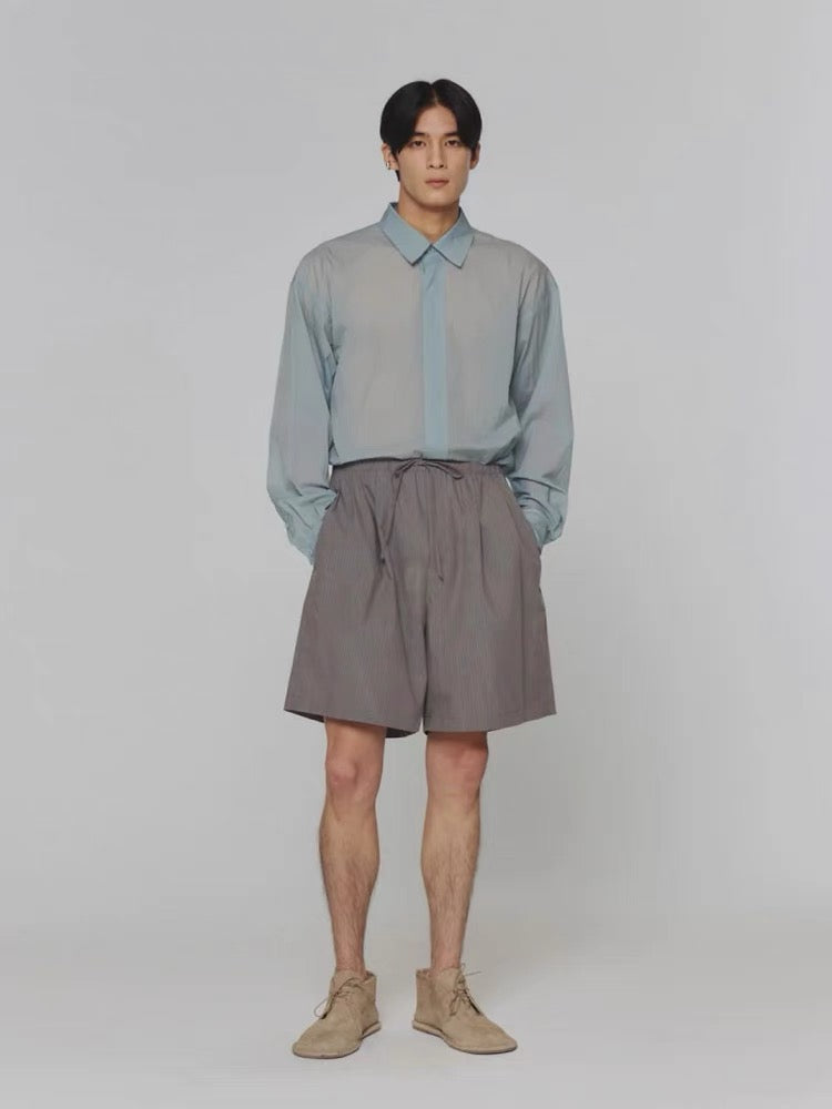 25春夏 STRIPE BANDING SHORTS