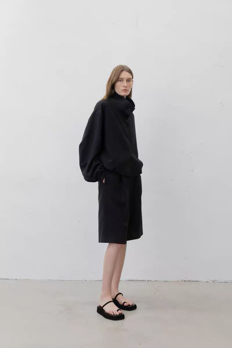 24早春 WIDE COLLAR SHORT JACKET