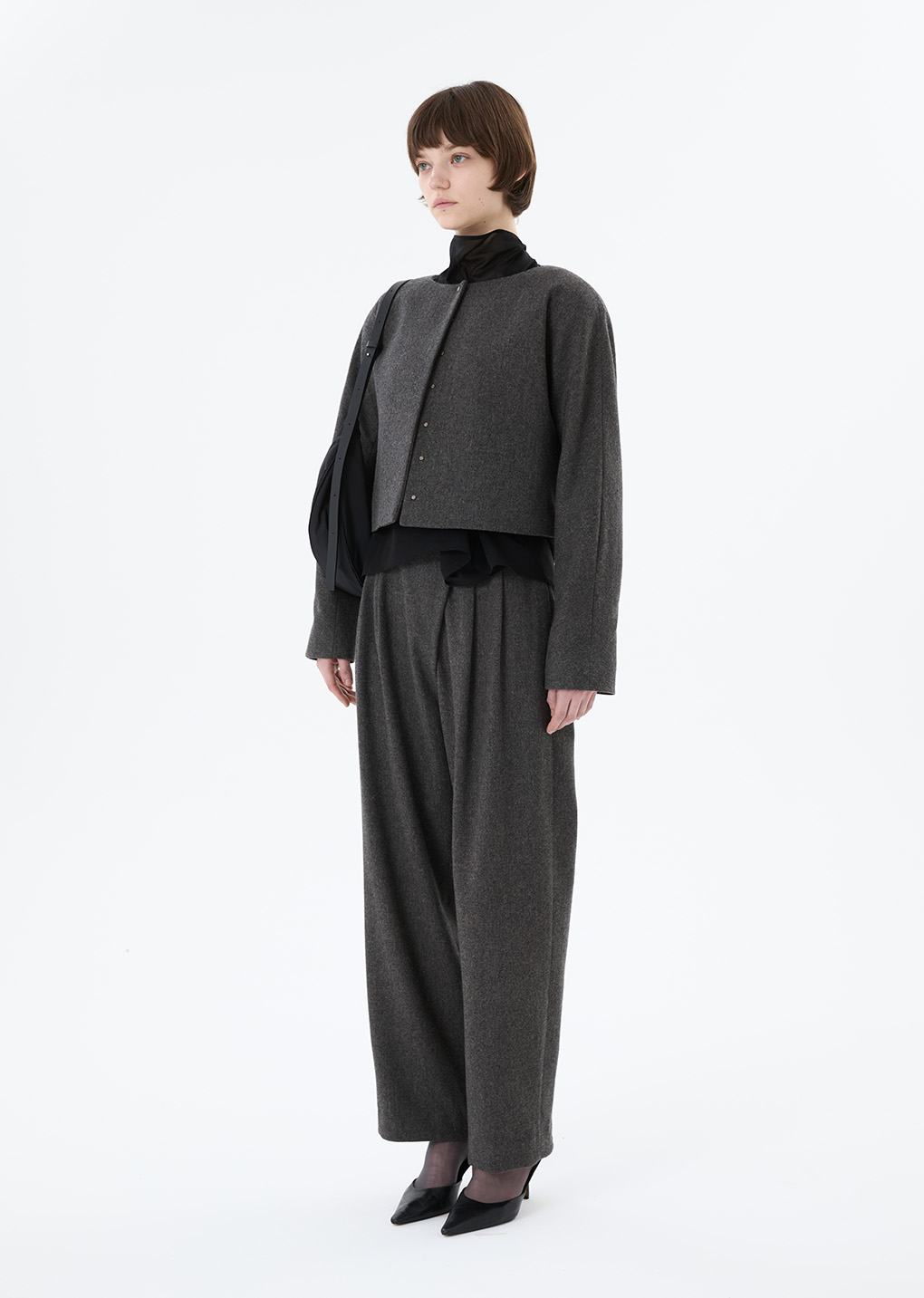 25早秋 WOOL WRAP PANTS