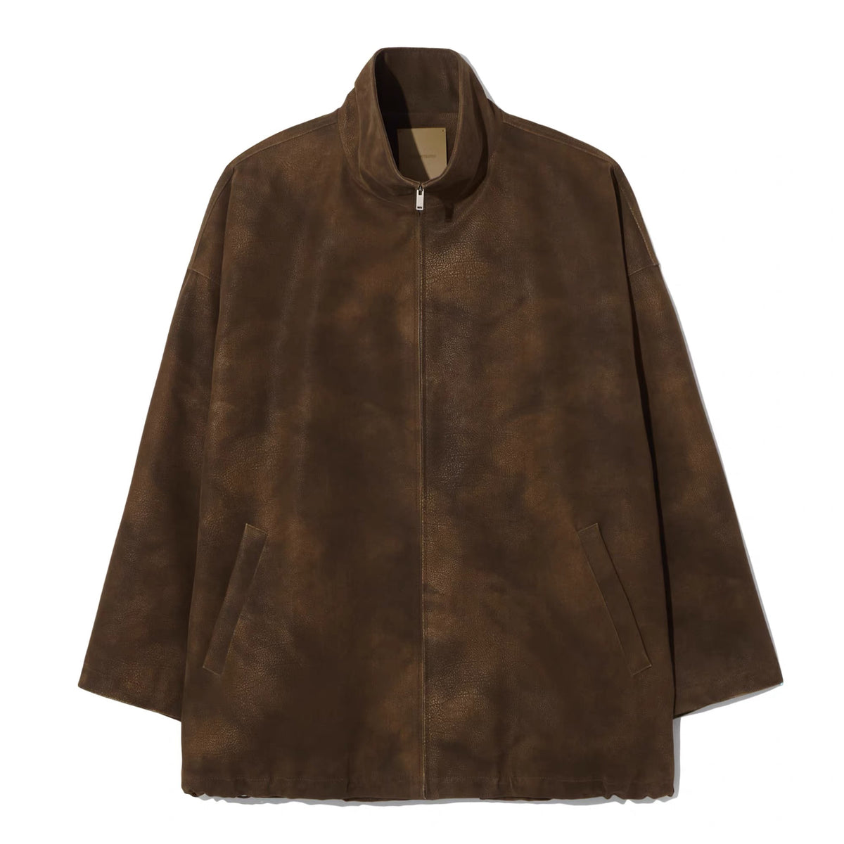 26秋冬 FAUX LEATHER SHAWL JACKET