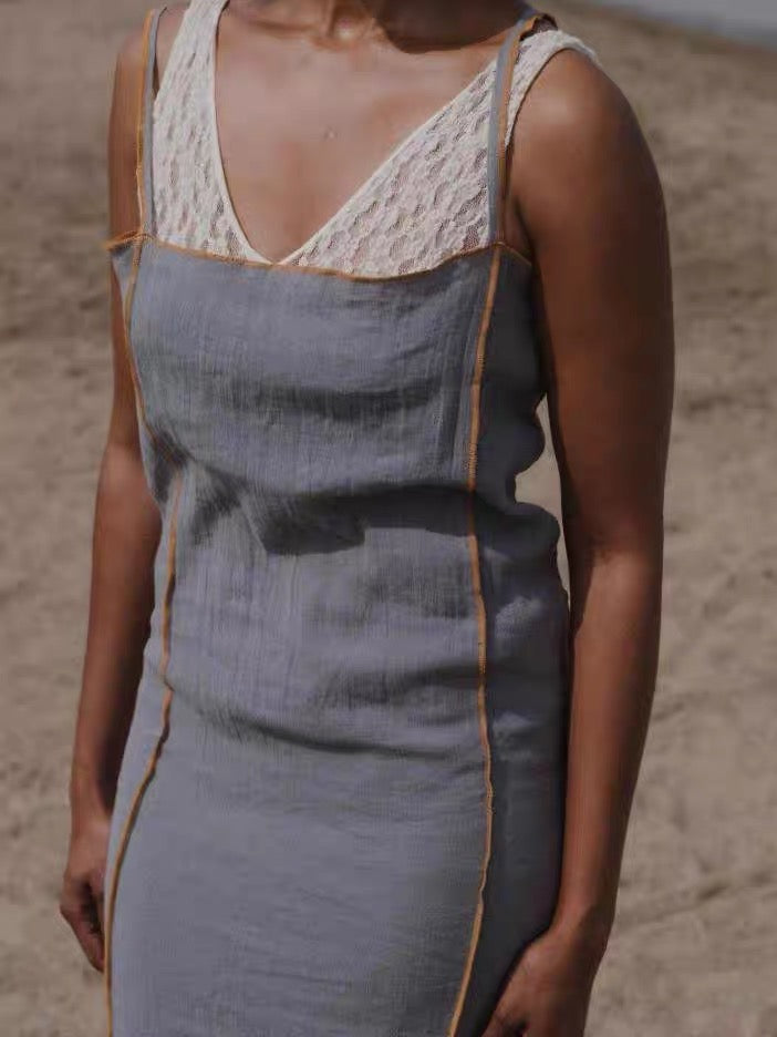 25早春 SHOK SLIP DRESS吊带连衣裙