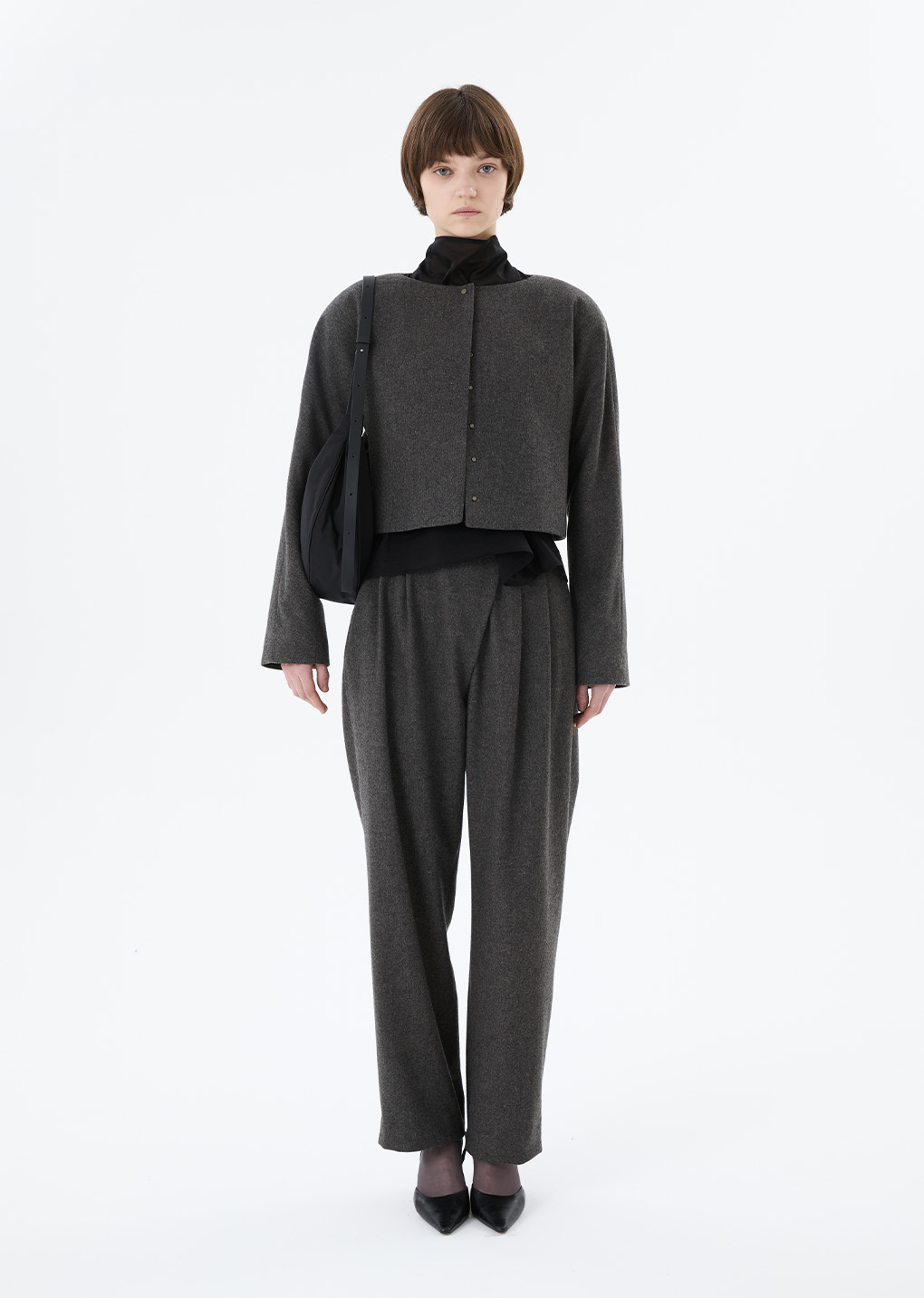 25早秋 WOOL WRAP PANTS