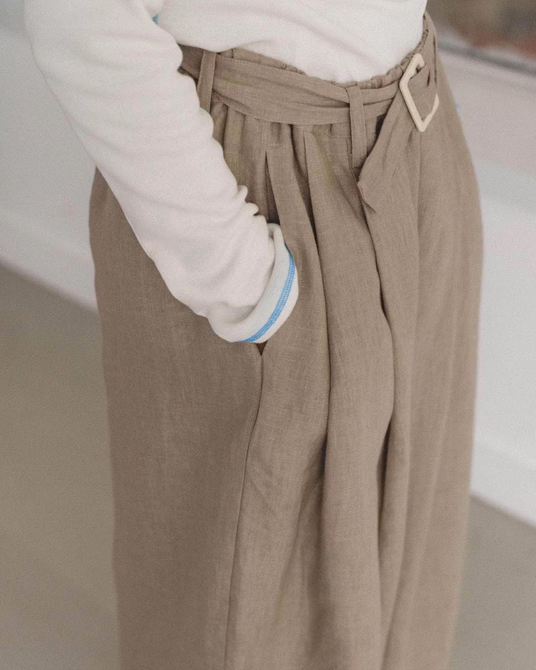 25早秋  FRAME PANTS 阔腿裤