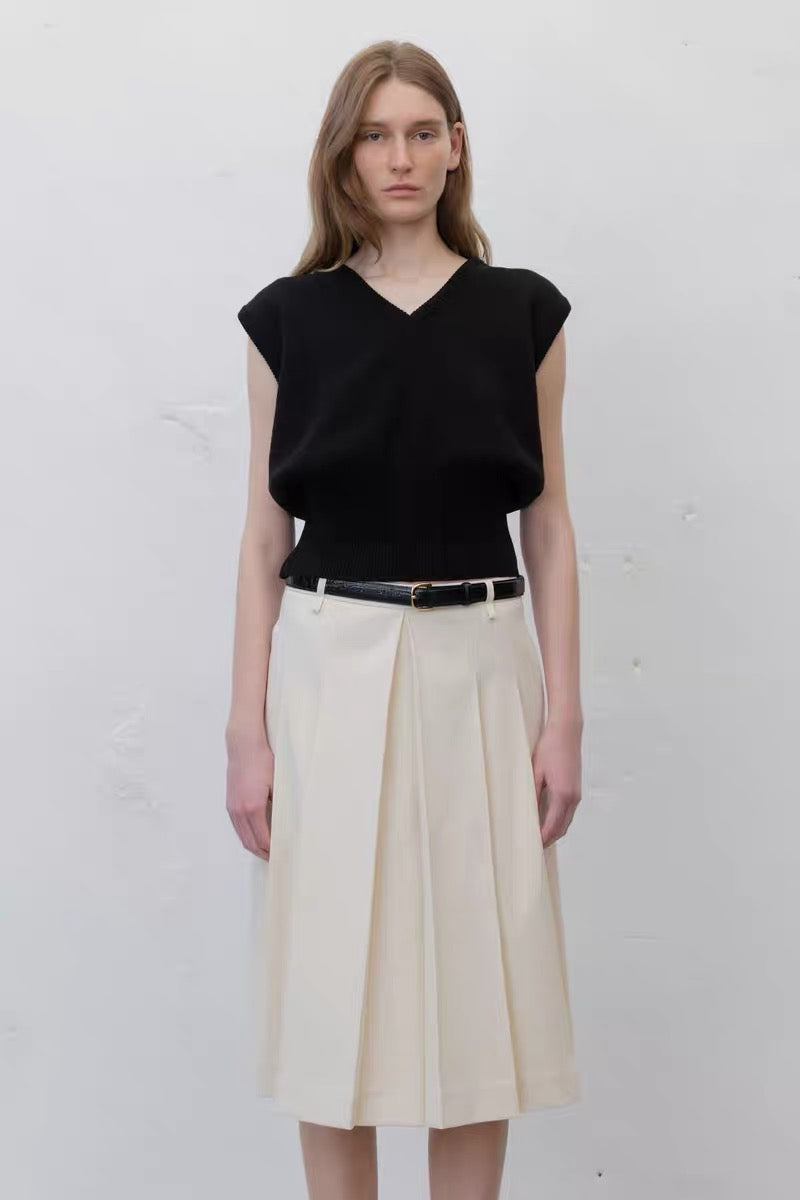 24早春 24KATIE PLEATS SKIRT百褶裙