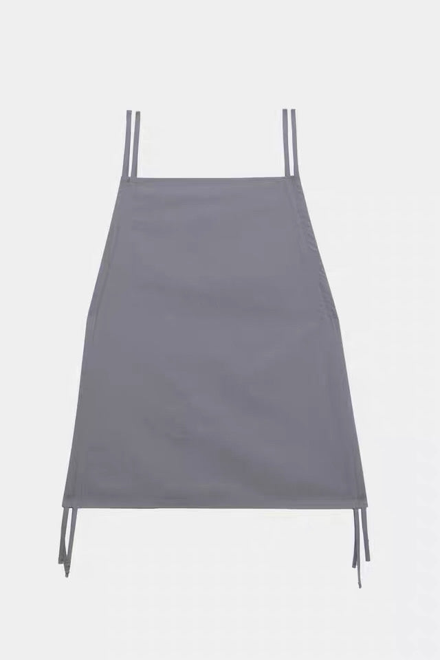 25早秋  PICTORIAL STRAP TOP 抽绳吊带