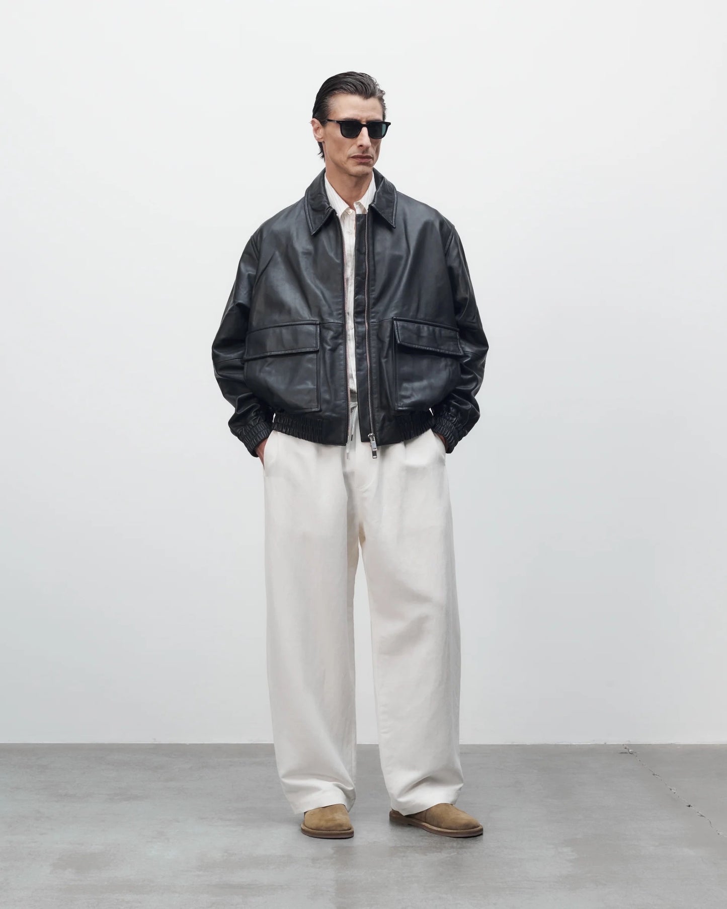 25早秋 PISTON JACKET 羊皮皮衣