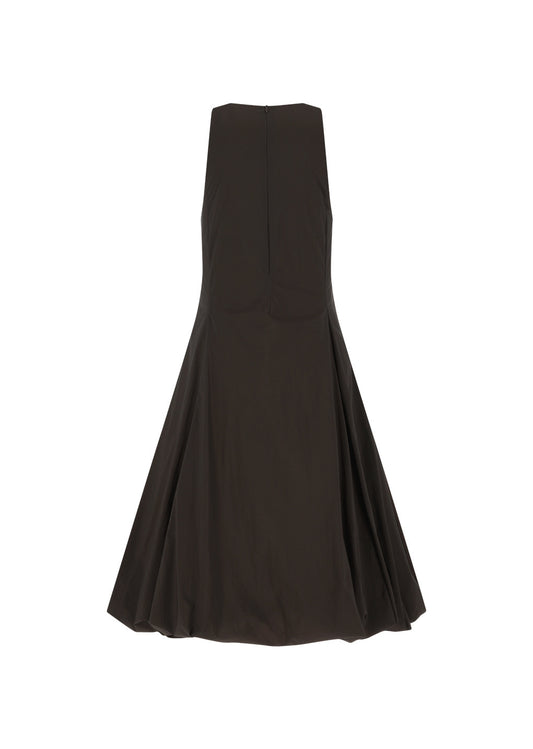 25早秋 SHEER PADDED VOLUME DRESS