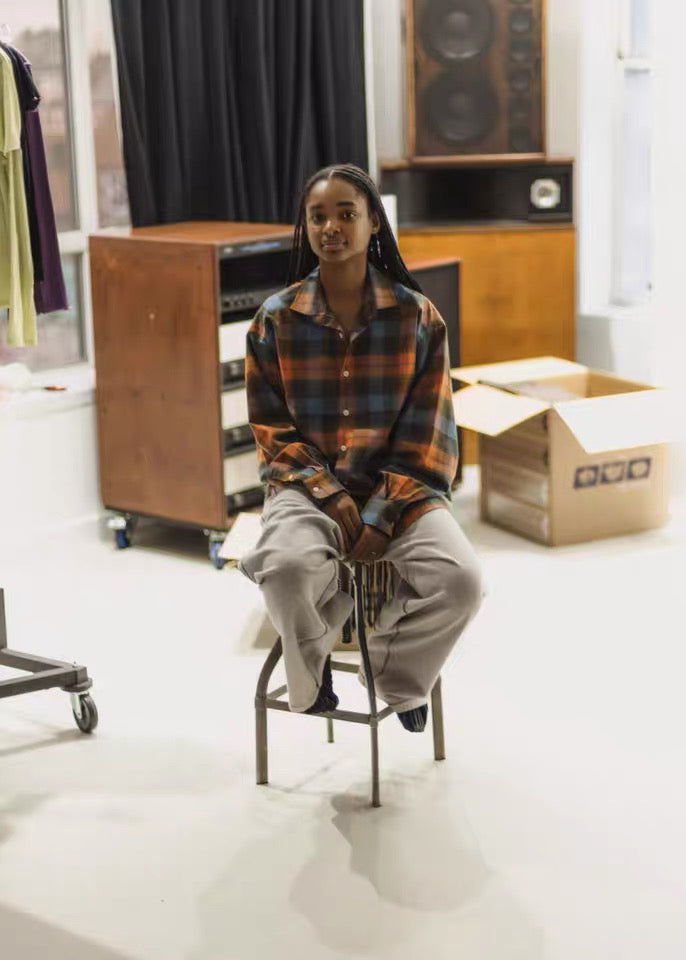 25早秋 CLAUDE SHIRT 格纹衬衫