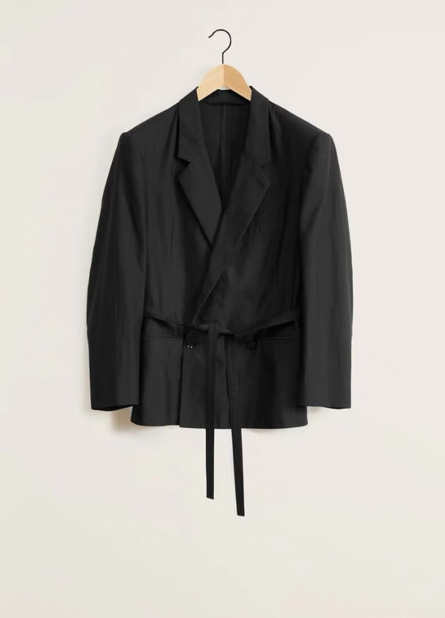 24SS BELTED LIGHT TAILORED 系带西装