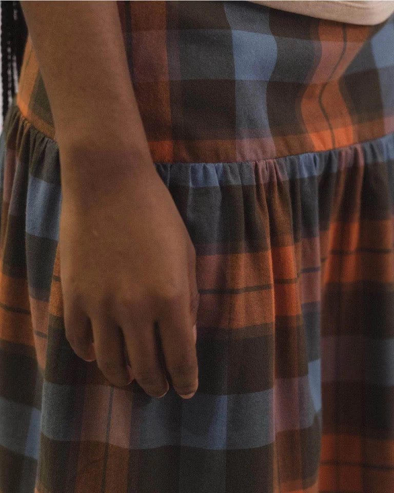 25早秋 GARLIN SKIRT 格纹半裙