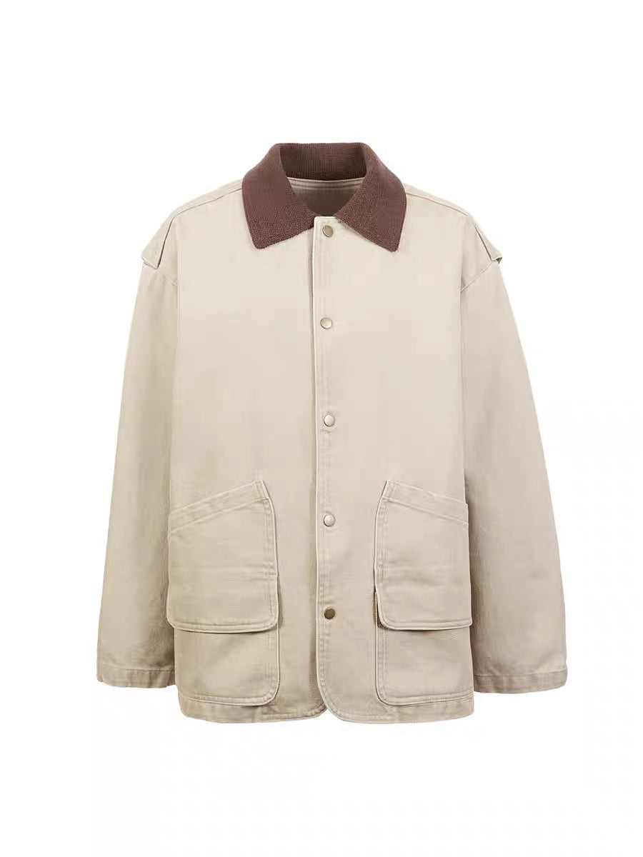 25早春 KNIT COLLAR FIELD JACKET