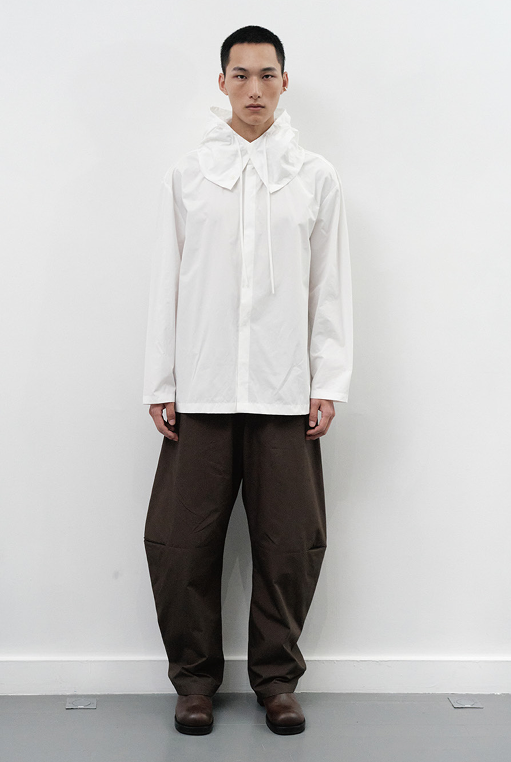 25早春 CURVED ZIP PANTS 弯刀裤