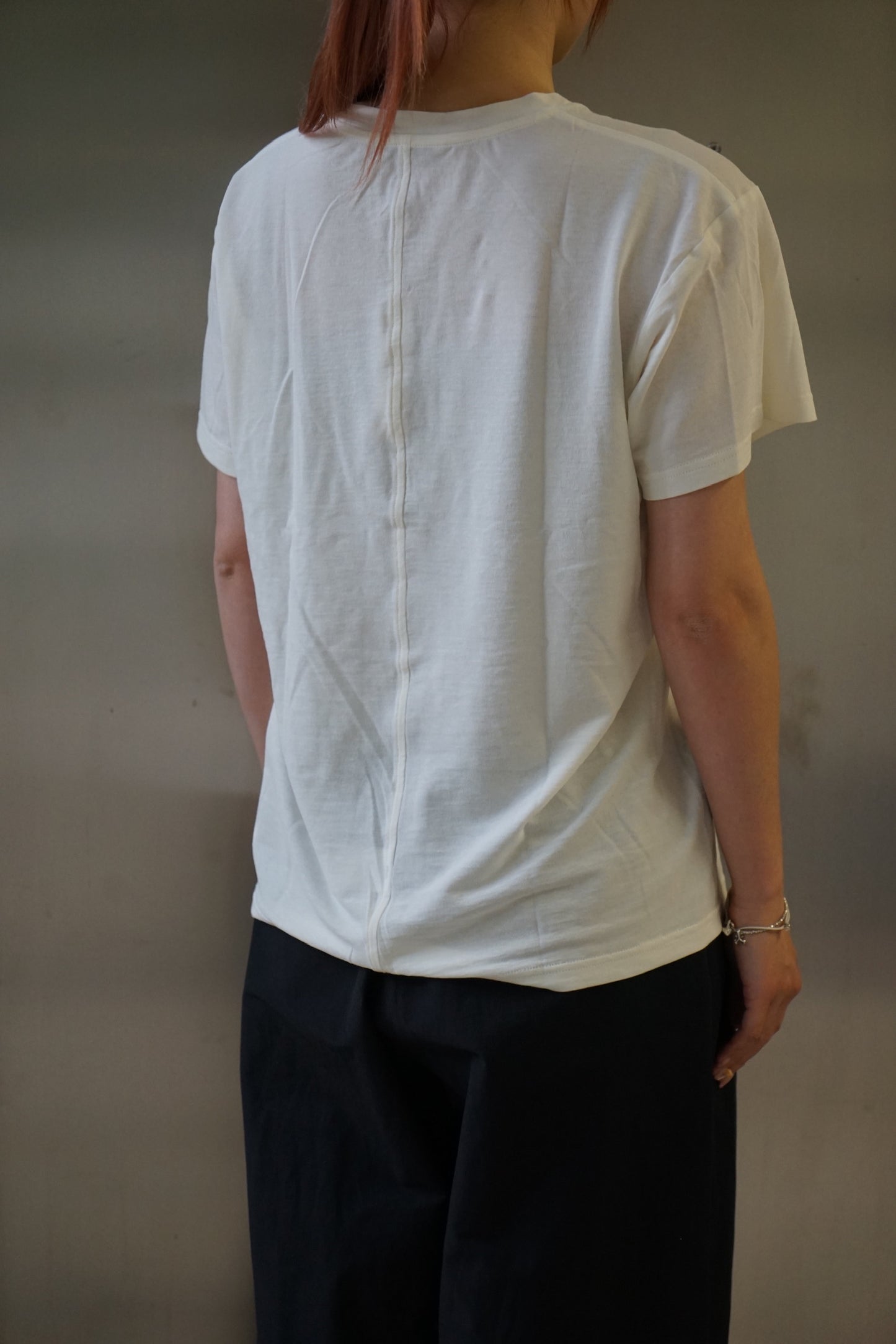 25春夏 纯棉透气显瘦百搭大圆领T恤