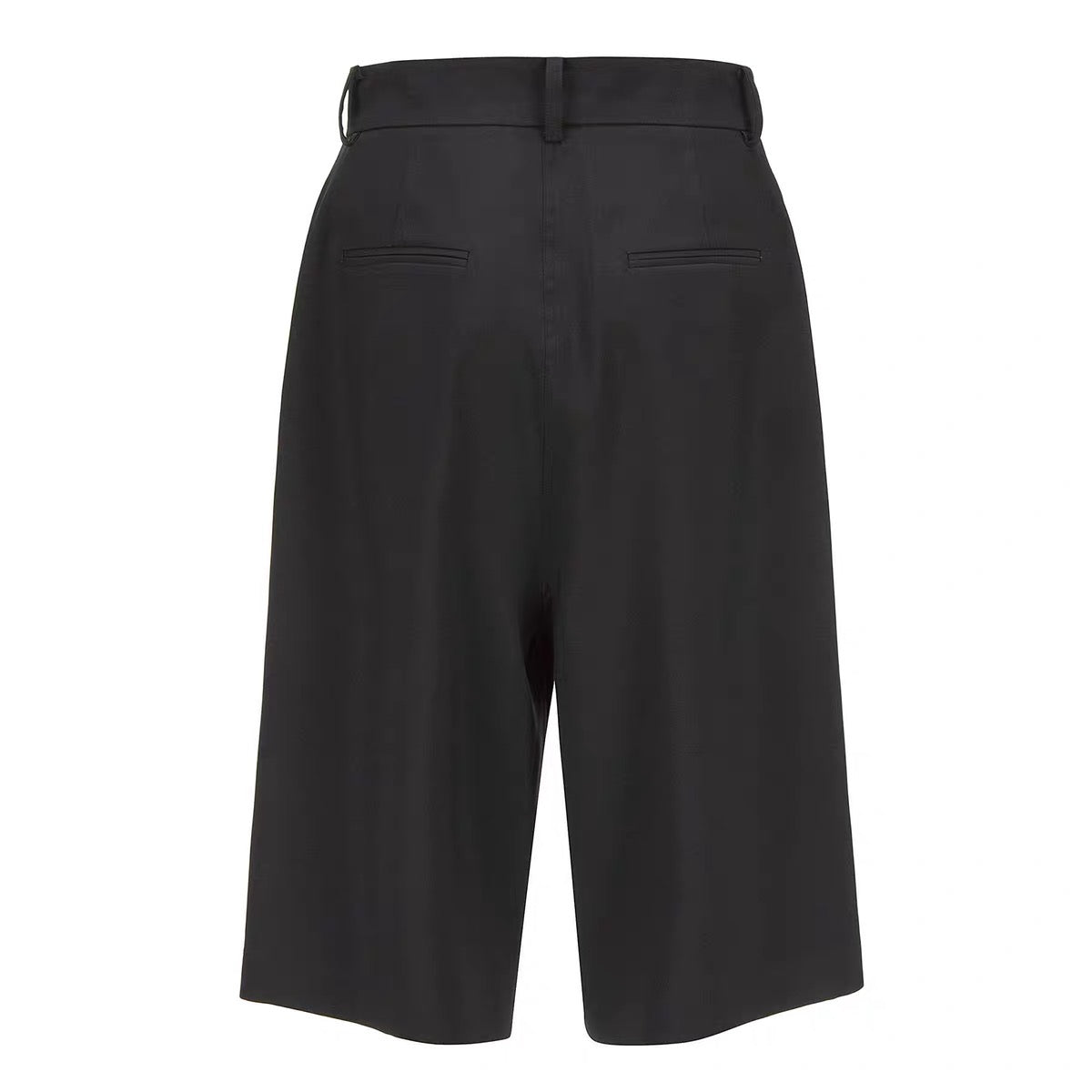 24早春 STRAIGHT BLACK SHORTS 中裤