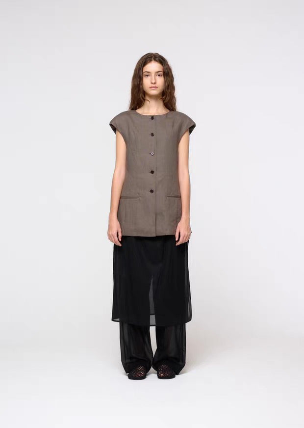 26春夏  SHEER LAYERED PANTS