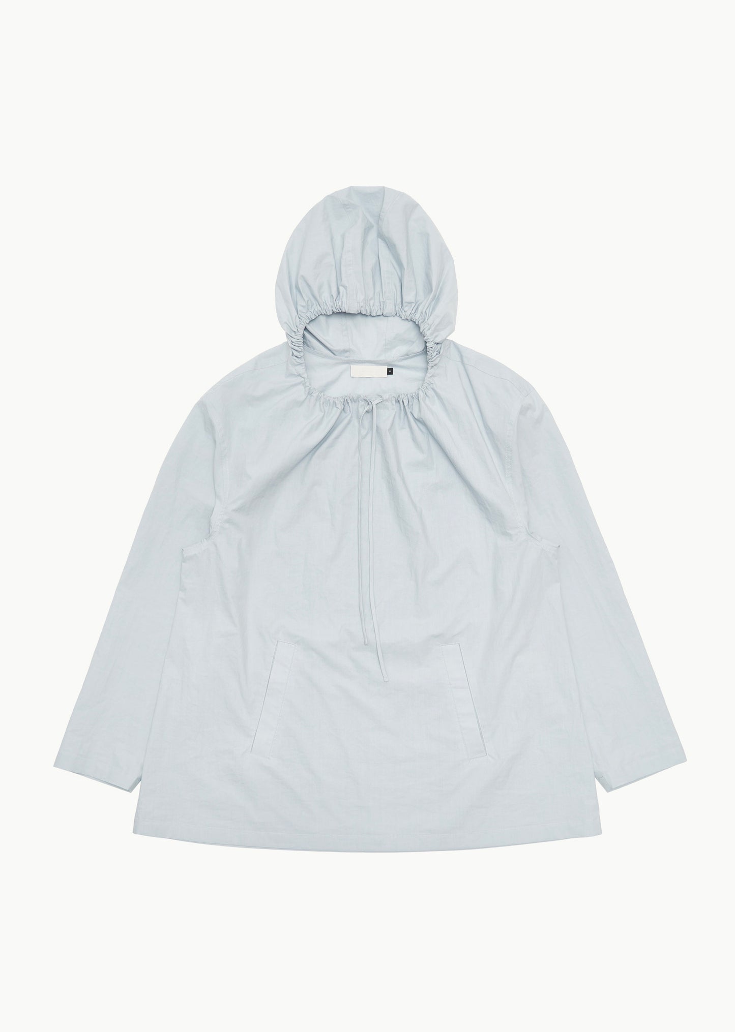 24早春 COTTON OVERSIZE SHIRRING PONCHO