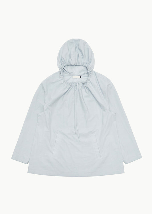 24早春 COTTON OVERSIZE SHIRRING PONCHO