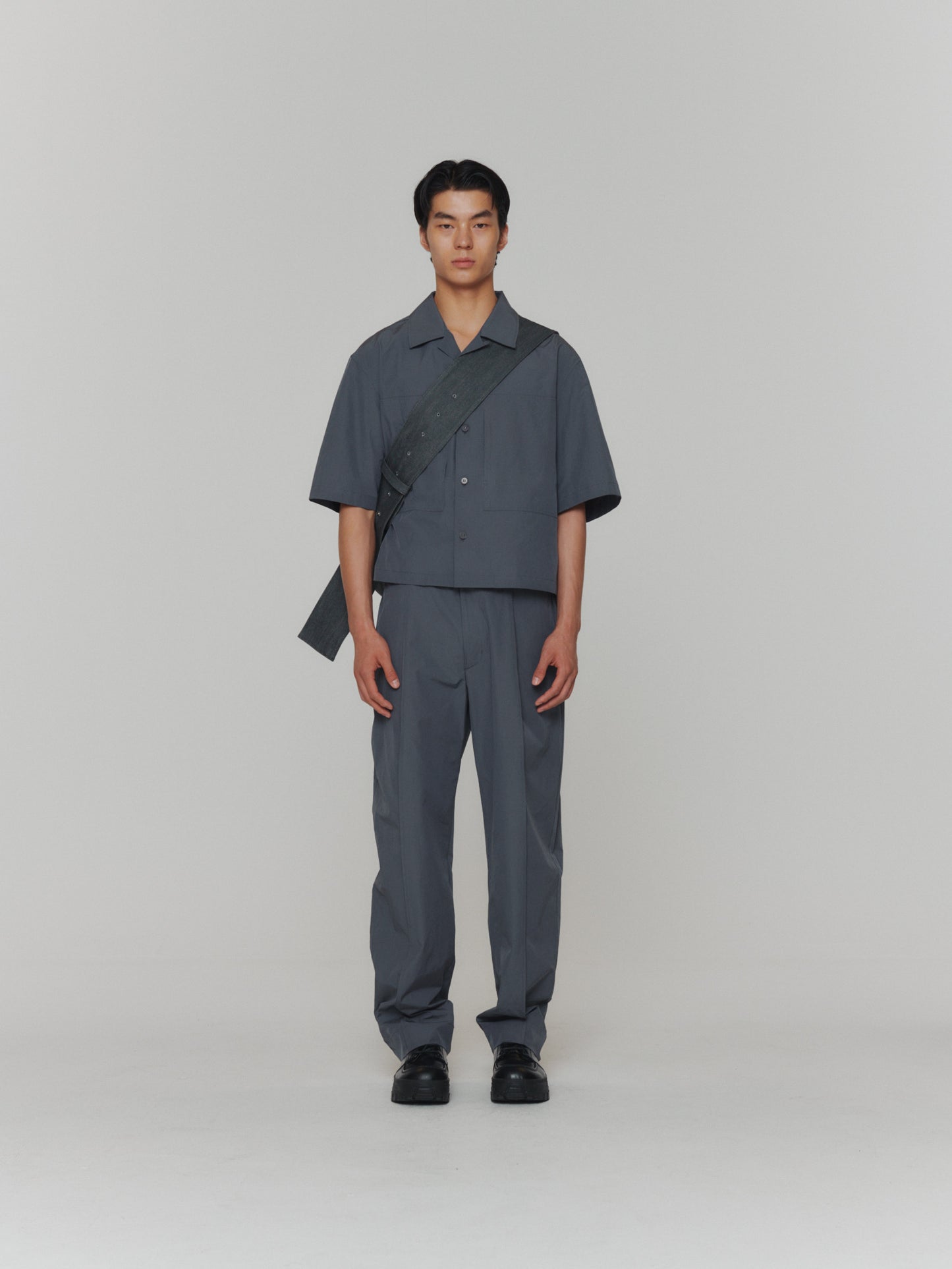 24早春 POCKET HALF SHIRTS 短款衬衫