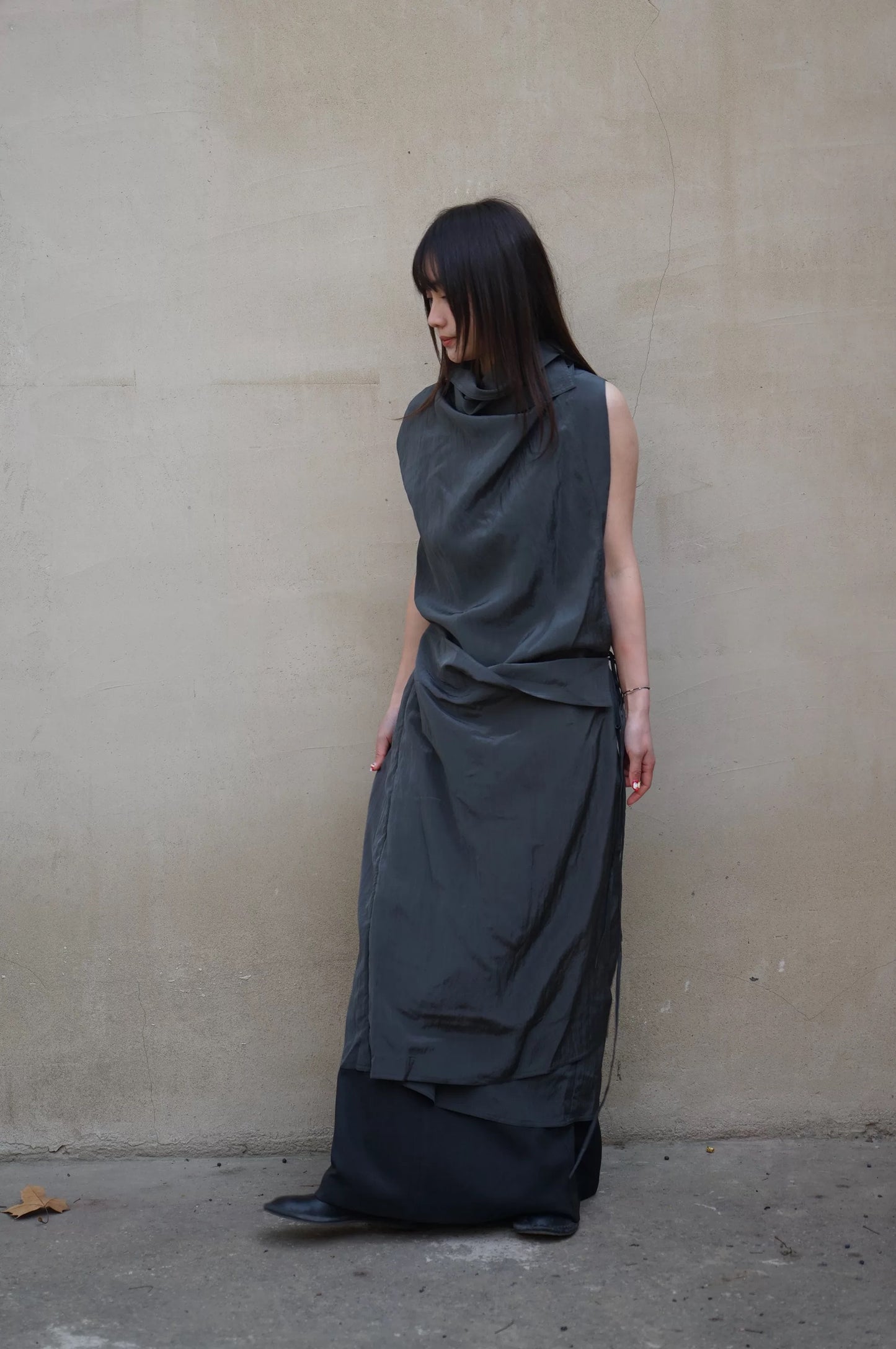 26早春  CELIA WRAP DRESS