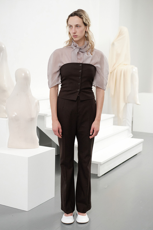 25早春 BUTTON UP BUSTIER 抹胸/腰封