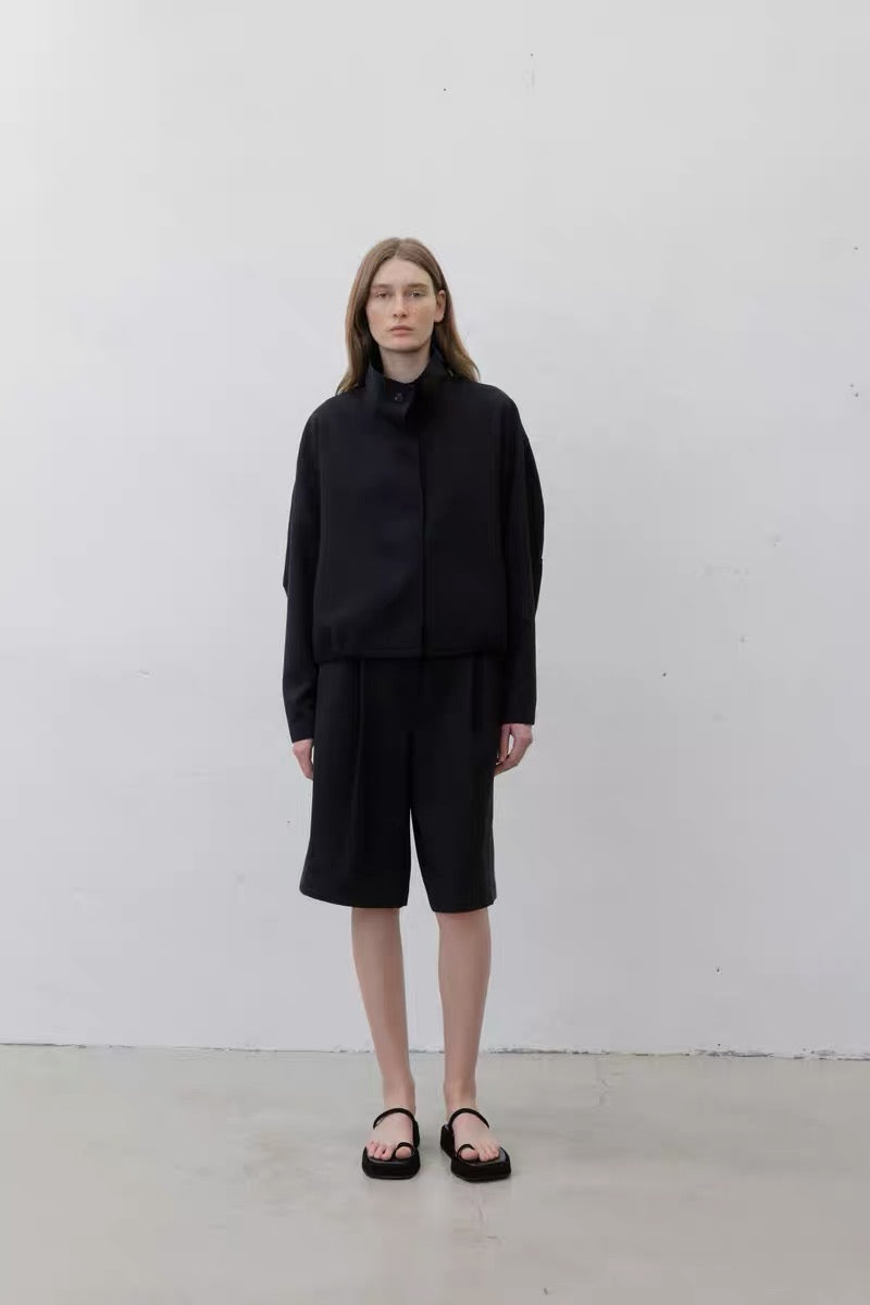 24早春 WIDE COLLAR SHORT JACKET