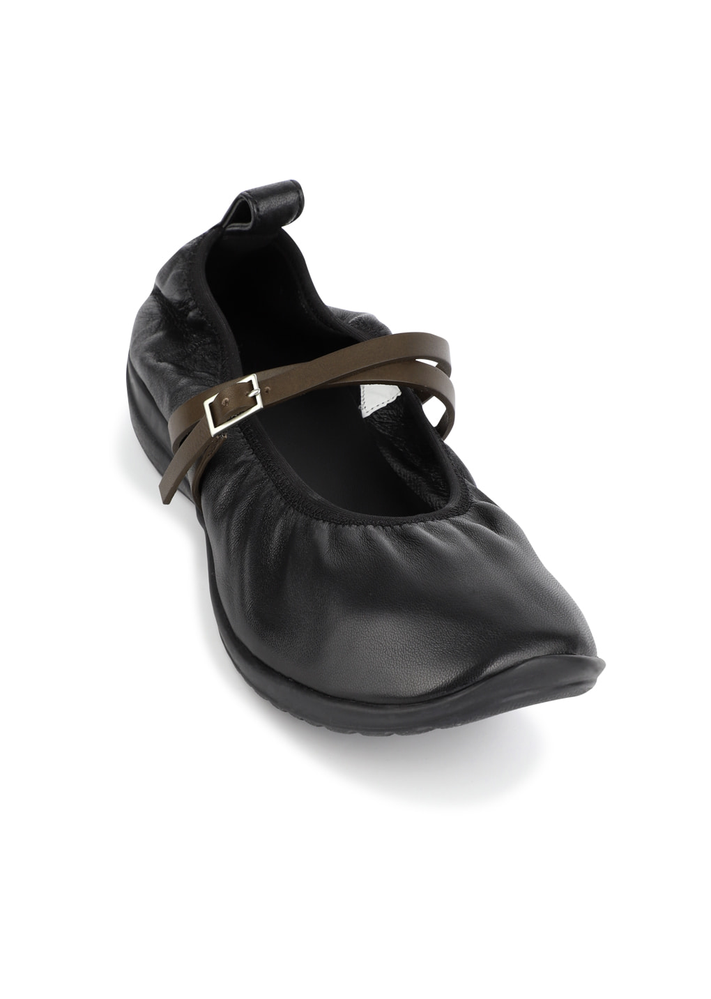 25早秋 VIBRAM SHIRRING FLATS