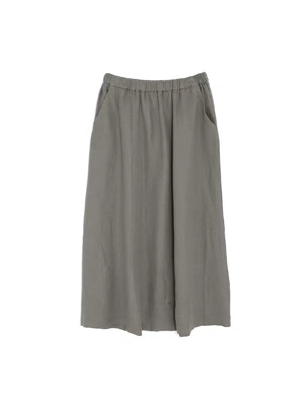 26春夏 linen sarrouel pants