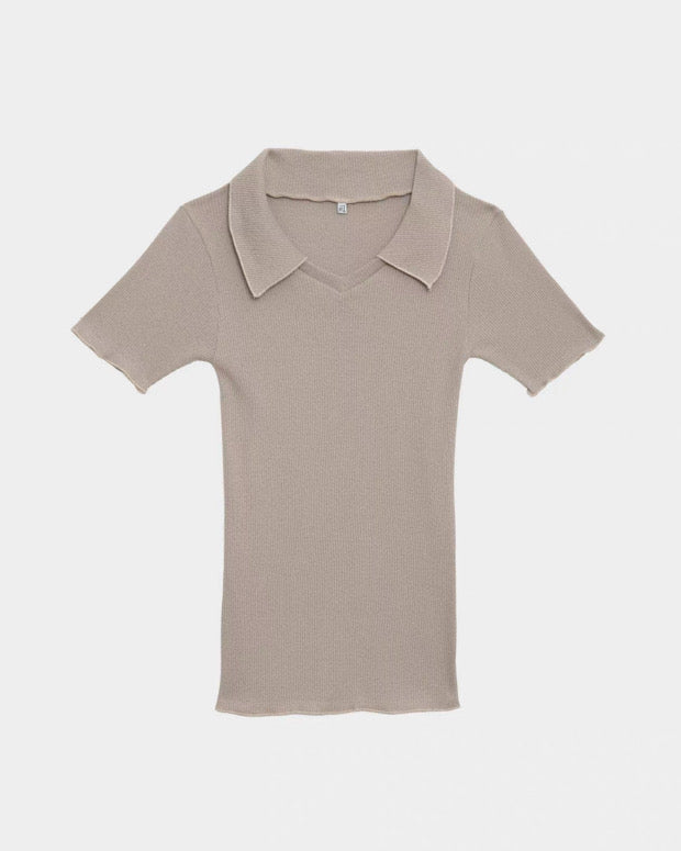 26早春  ISO TOP 翻领T