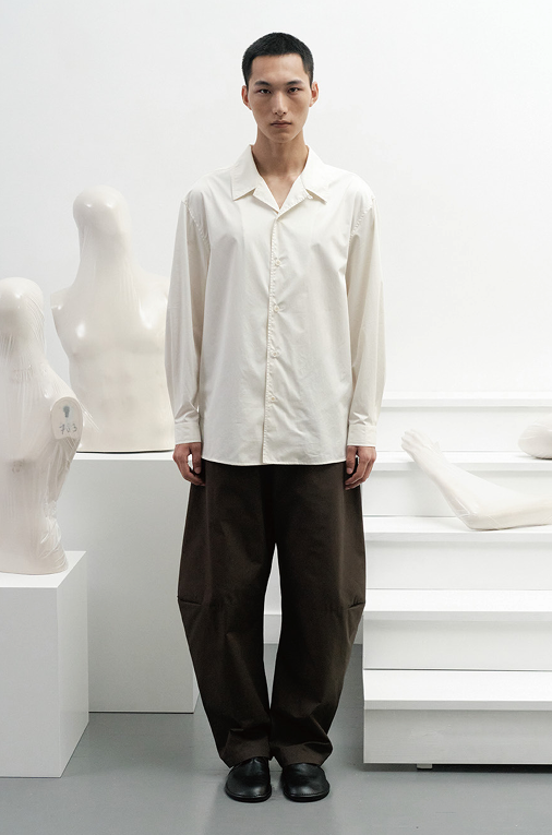 25早春 OPEN COLLAR SHIRTS