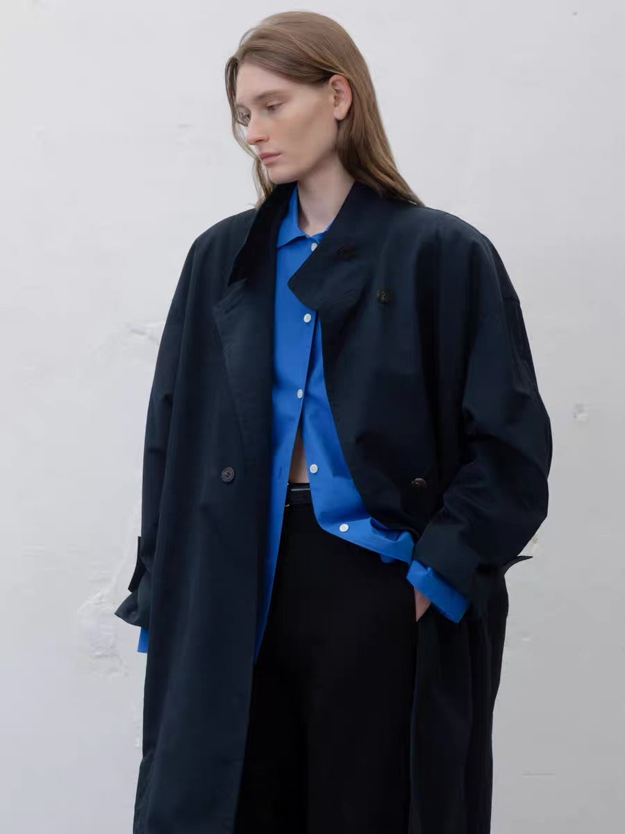 24早春 HIGH NECK COTTON TRENCH