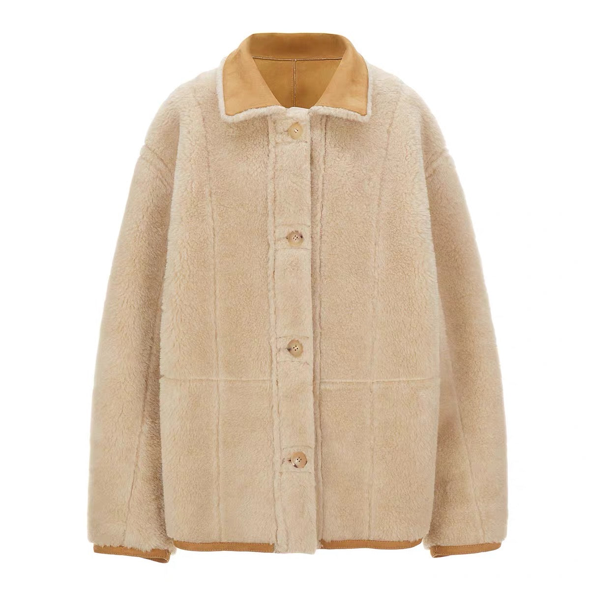 24早秋 SUEDE FUR REVERSIBLE JACKET