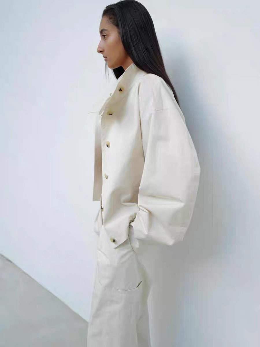 25春夏  FUNNEL NECK BOMBER  JACKET