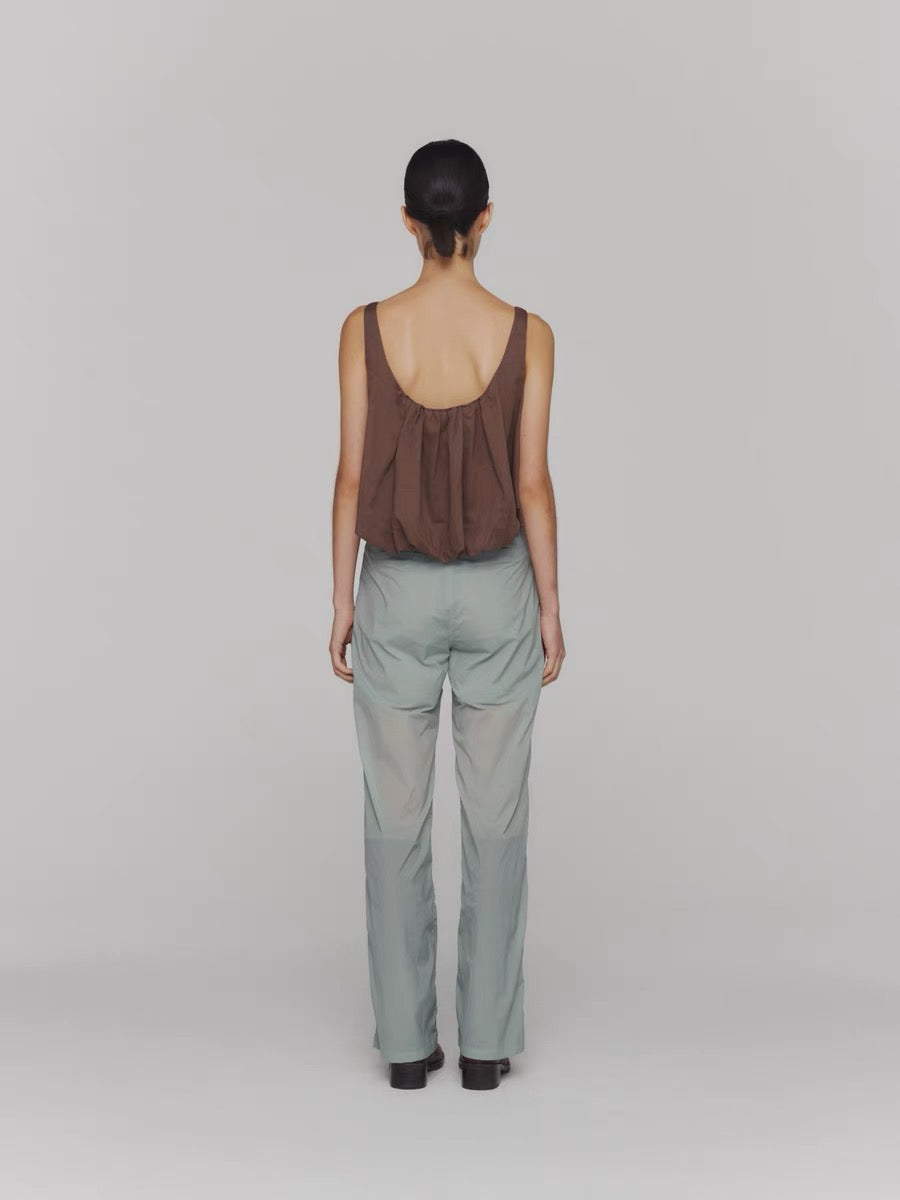 24春夏 SHEER VOLUME CROP TOP