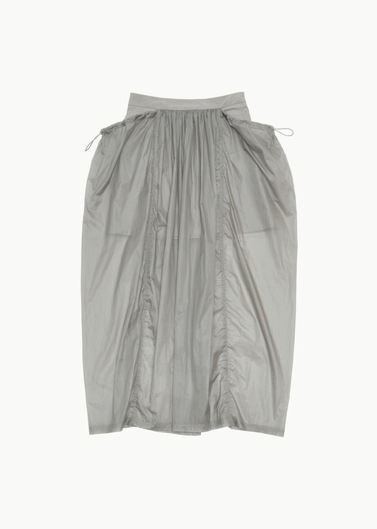 24早春 LAYERED SHIRRING SKIRT