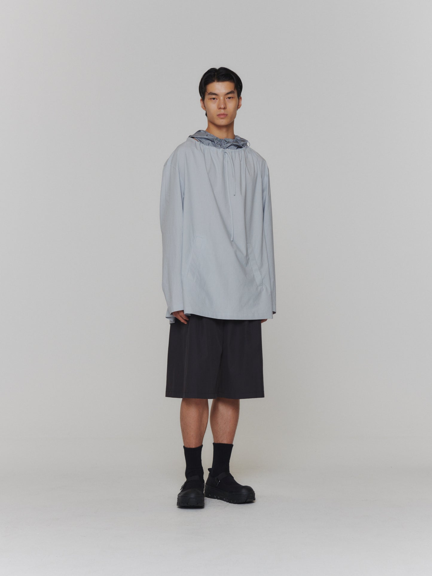 24早春 TWO TUCK WIDE SHORTS 廓形短裤