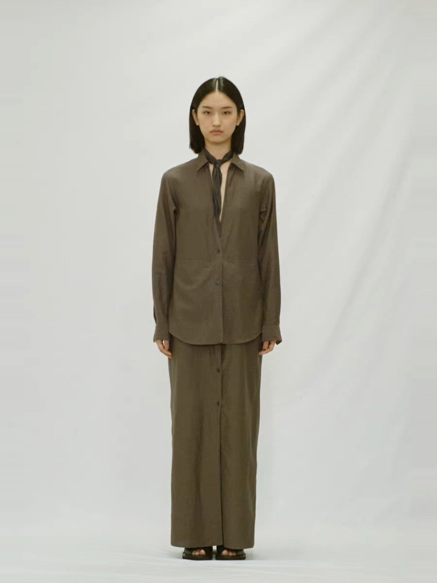 25春夏  LONG SHIRT DRESS 连衣裙