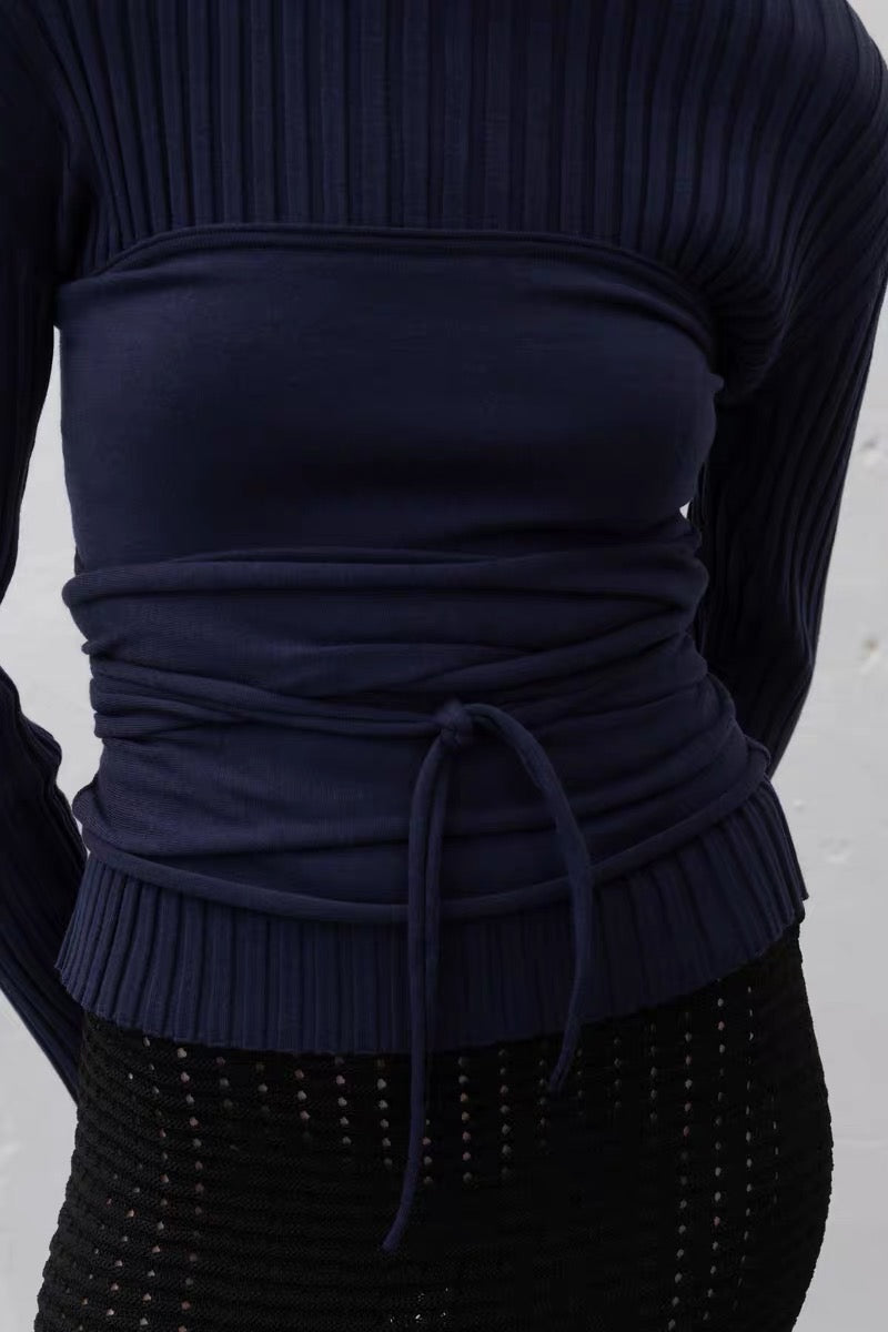 24早春 WRAP TANK TOP 抹胸