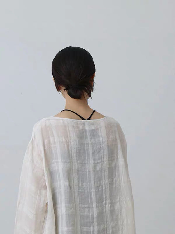 26春夏 linen ramie one-piece