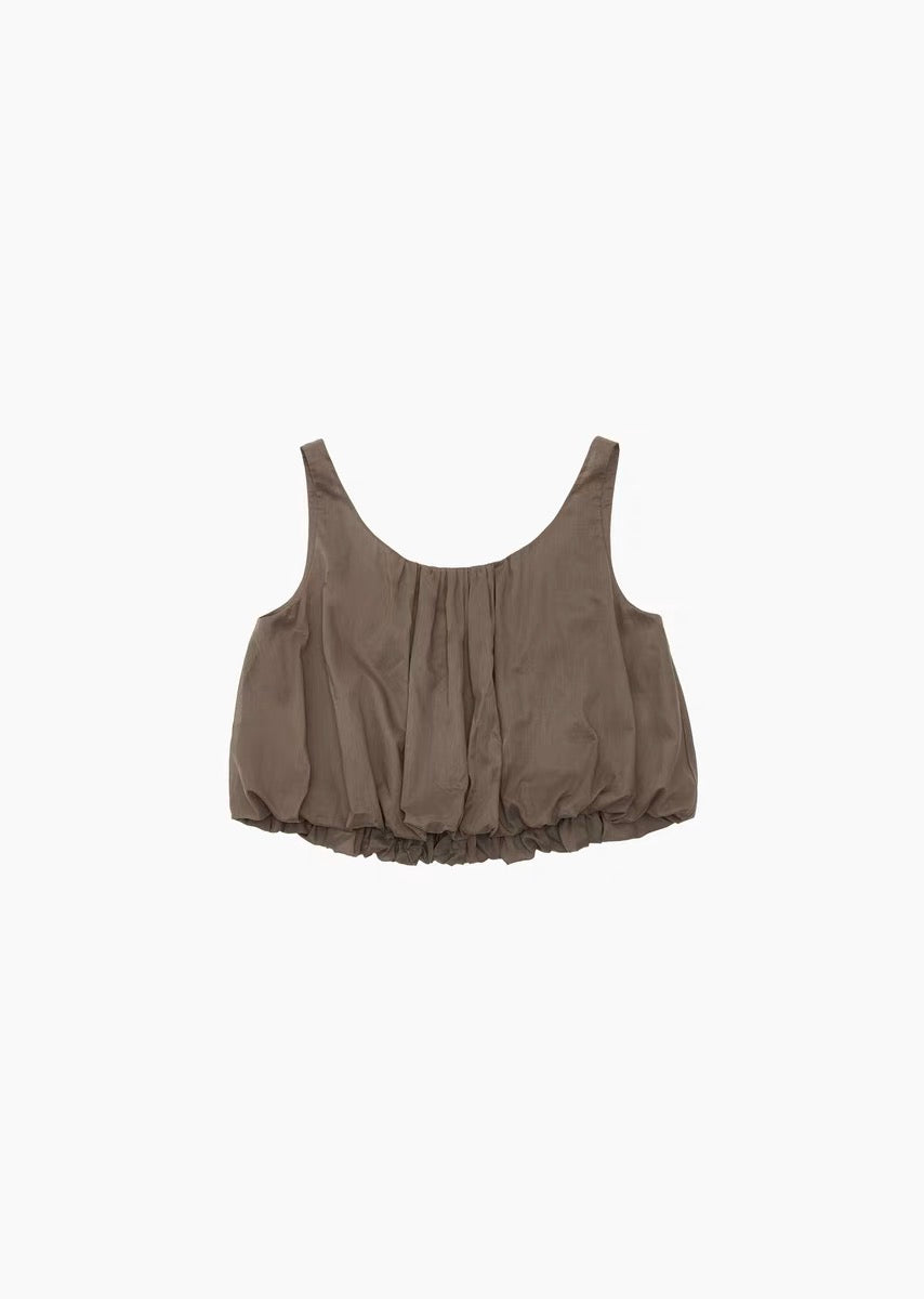 24春夏 SHEER VOLUME CROP TOP