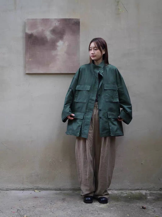 25早秋 多口袋工装外套