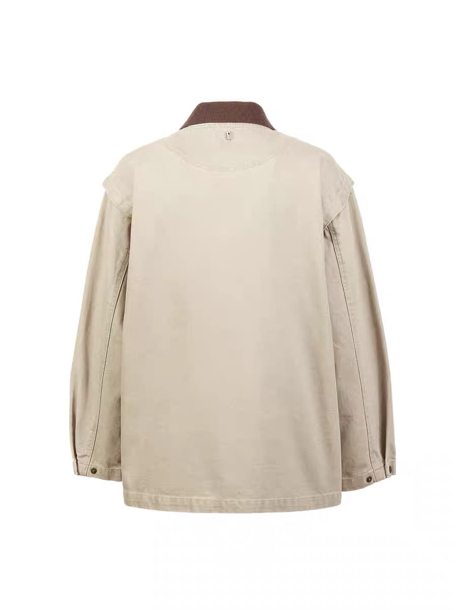 25早春 KNIT COLLAR FIELD JACKET