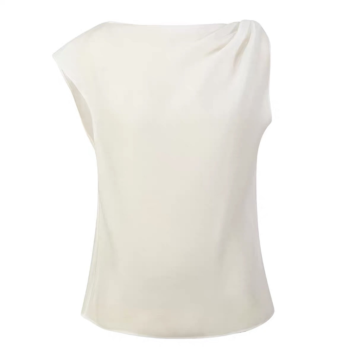 25春夏  ASYMMETRICAL DRAPED TOP