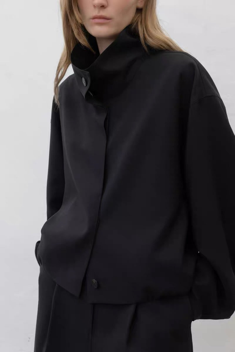 24早春 WIDE COLLAR SHORT JACKET