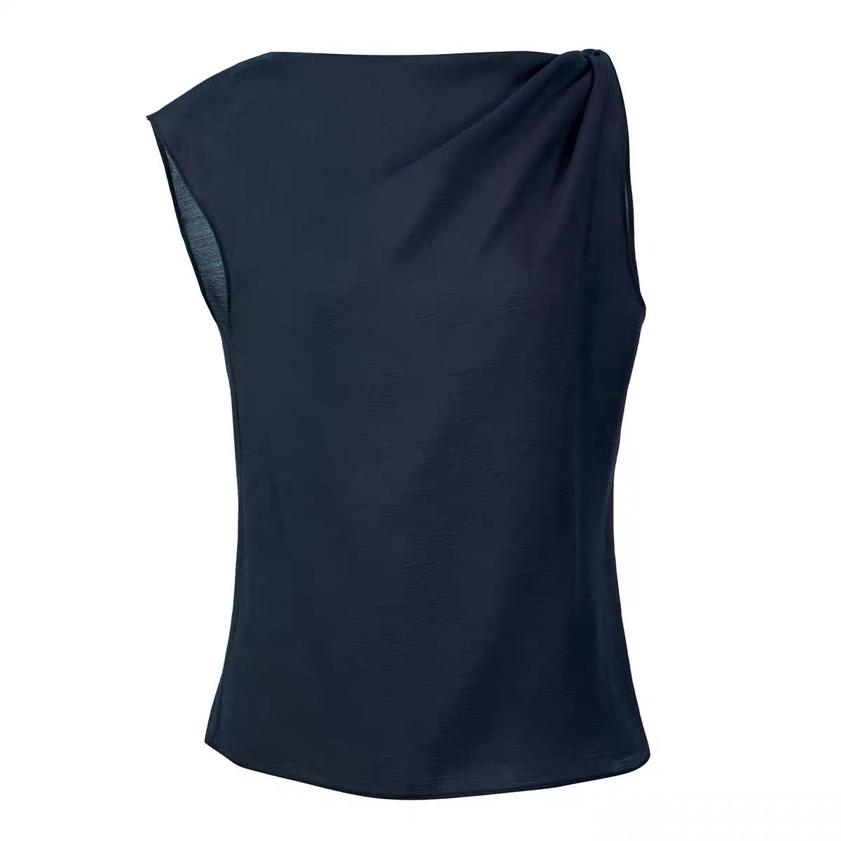 25春夏  ASYMMETRICAL DRAPED TOP